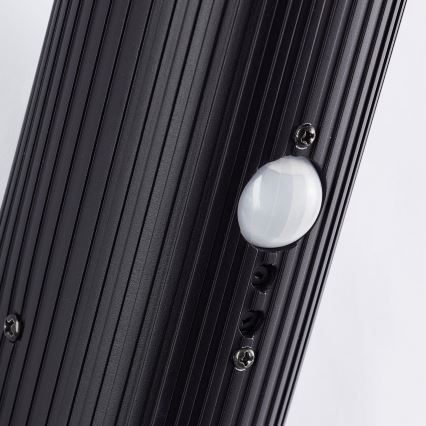 Brilliant - Applique da esterno con sensore KALEO 1xE27/10W/230V IP44 nero