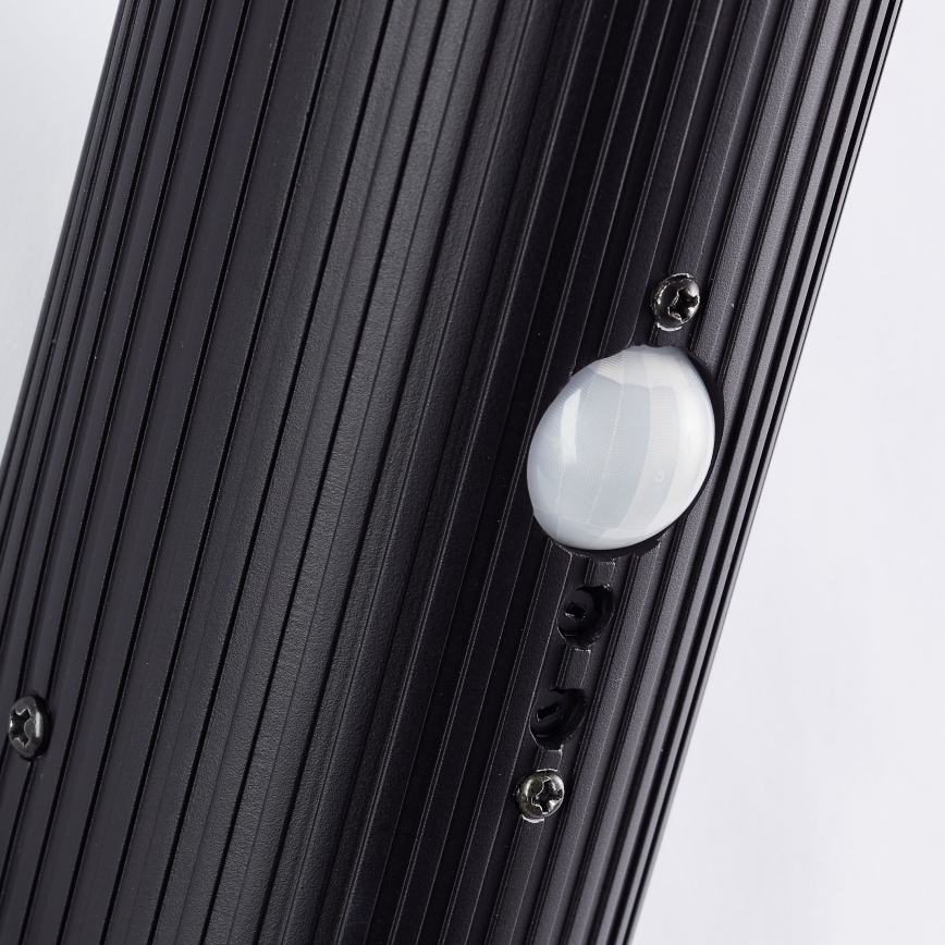 Brilliant - Applique da esterno con sensore KALEO 1xE27/10W/230V IP44 nero