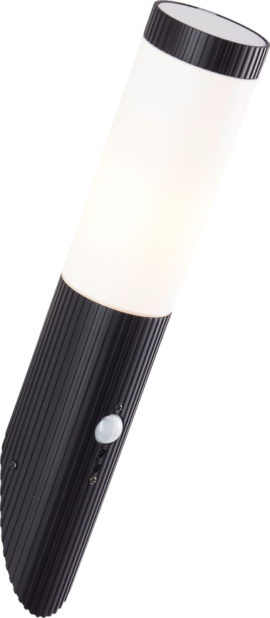 Brilliant - Applique da esterno con sensore KALEO 1xE27/10W/230V IP44 nero