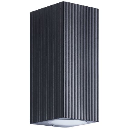 Brilliant - Applique da esterno JELANI 2xGU10/10W/230V IP44 nero