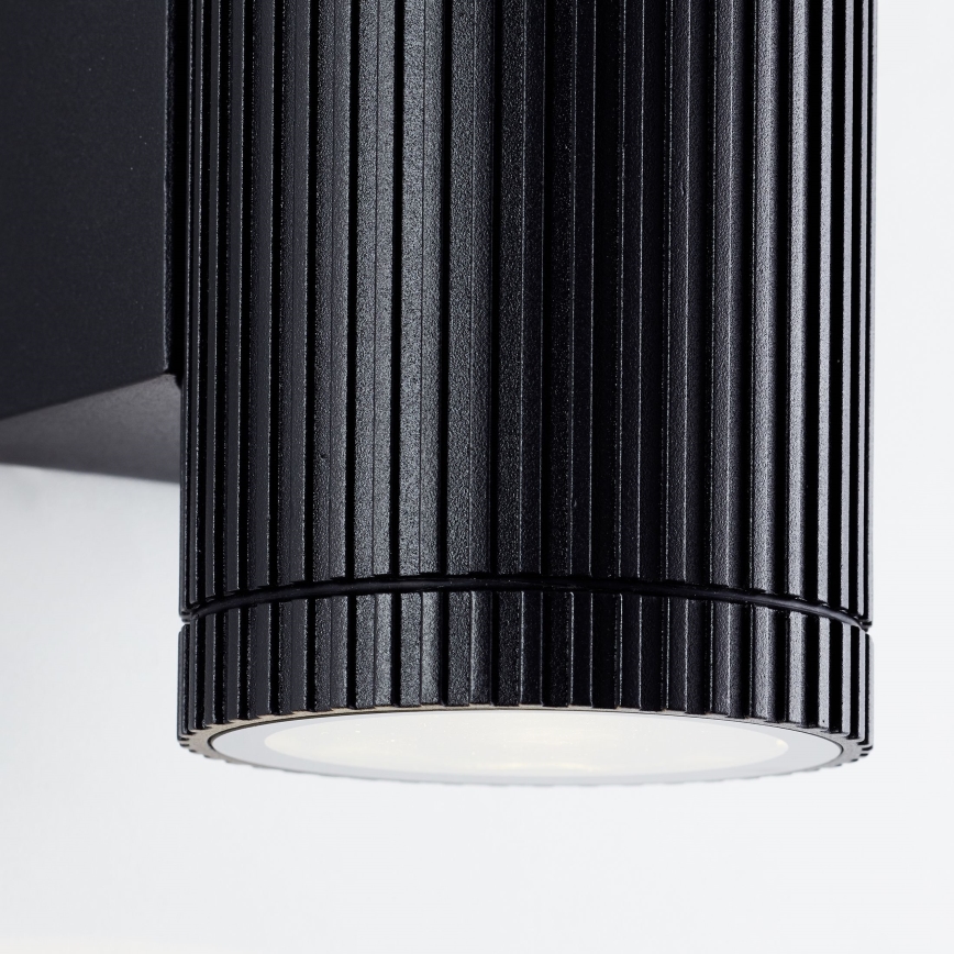 Brilliant - Applique da esterno KEOLA 1xGU10/10W/230V IP44 nero