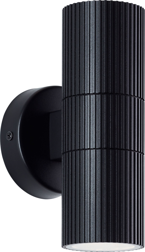 Brilliant - Applique da esterno KEOLA 2xGU10/10W/230V IP44 nero
