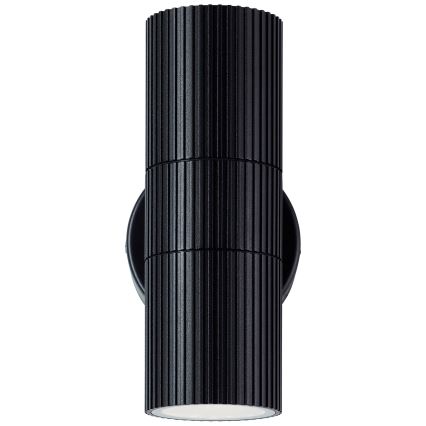 Brilliant - Applique da esterno KEOLA 2xGU10/10W/230V IP44 nero