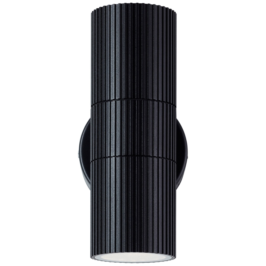 Brilliant - Applique da esterno KEOLA 2xGU10/10W/230V IP44 nero