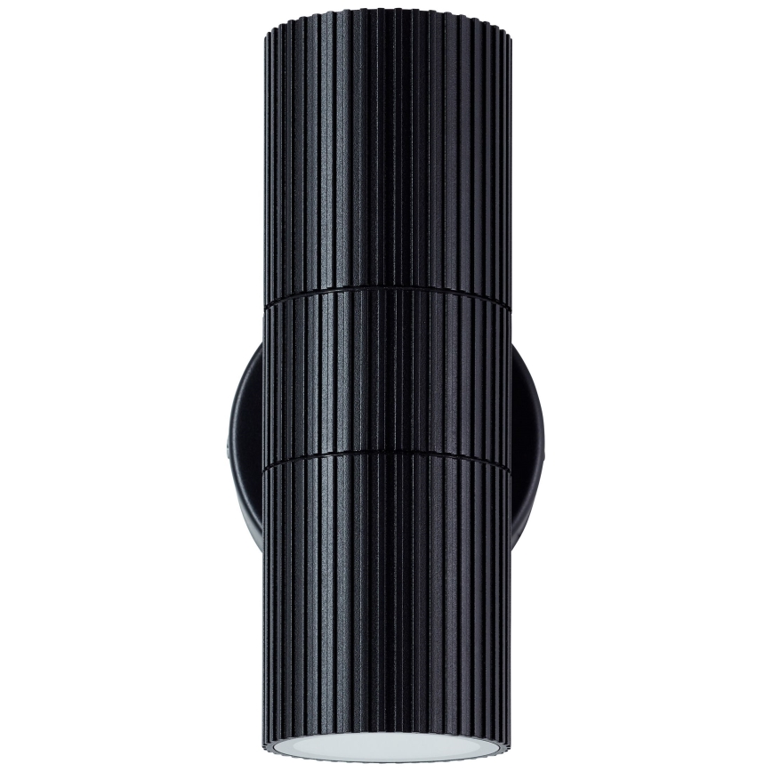Brilliant - Applique da esterno KEOLA 2xGU10/10W/230V IP44 nero