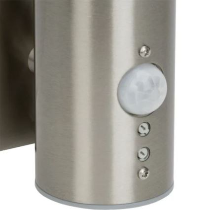 Brilliant - Applique LED da esterno con sensore BRYN 1xGU10/4W/230V IP44