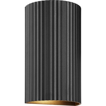 Brilliant - Applique UNDULA 2xGU10/10W/230V nero
