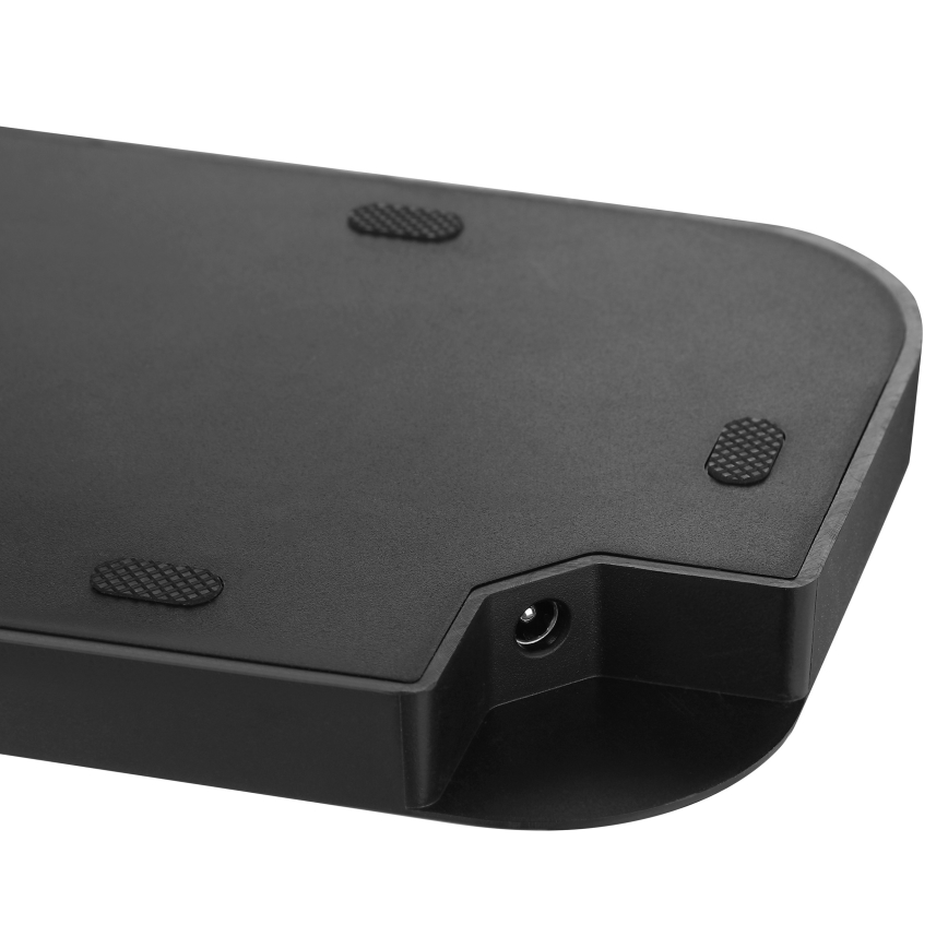 Brilliant - Caricatore wireless 15W/230V nero