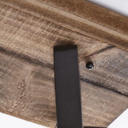 Brilliant - Faretto CARMEN WOOD 3xGU10/5W/230V marrone