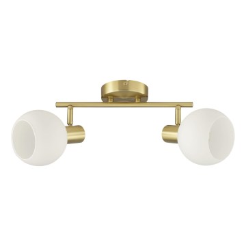 Brilliant - Faretto CONY 2xE14/20W/230V in ottone