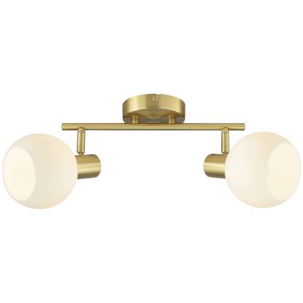 Brilliant - Faretto CONY 2xE14/20W/230V in ottone