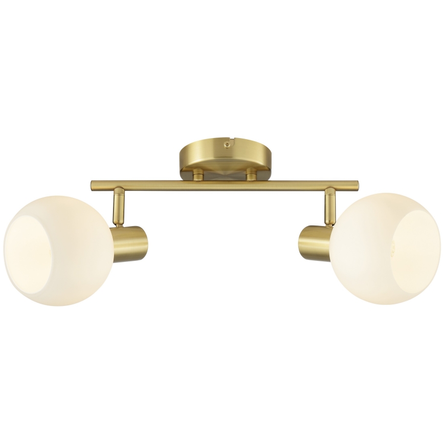Brilliant - Faretto CONY 2xE14/20W/230V in ottone
