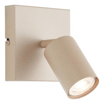 Brilliant - Faretto da parete LED JELLO 1xGU10/5W/230V beige