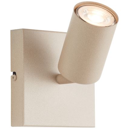 Brilliant - Faretto da parete LED JELLO 1xGU10/5W/230V beige