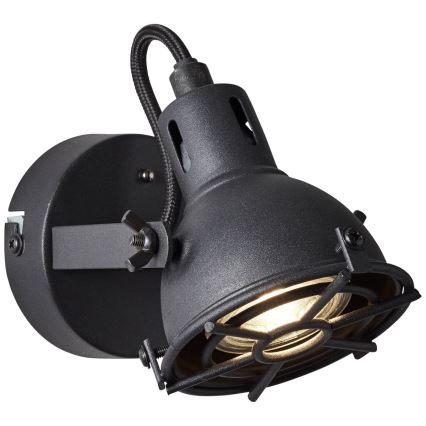 Brilliant - Faretto da parete orientabile JESPER 1xGU10/5W/230V nero