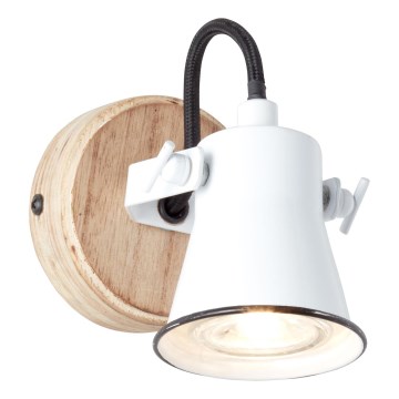 Brilliant - Faretto da parete SEED 1xGU10/5W/230V bianco/beige