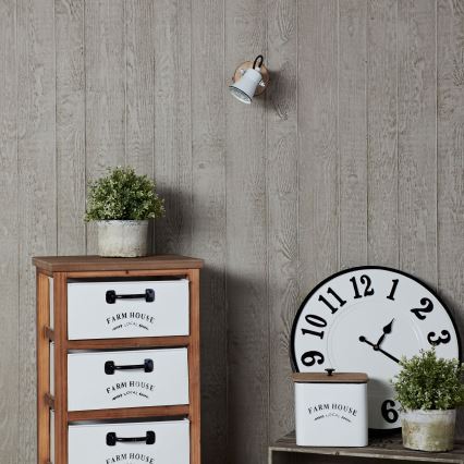 Brilliant - Faretto da parete SEED 1xGU10/5W/230V bianco/beige