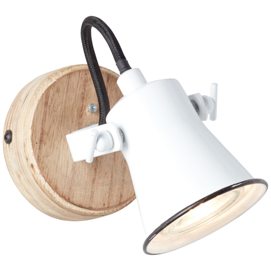 Brilliant - Faretto da parete SEED 1xGU10/5W/230V bianco/beige