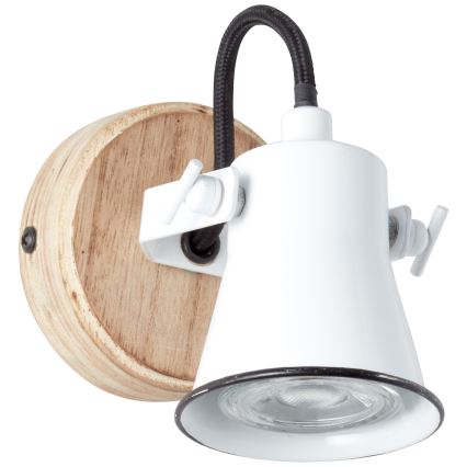 Brilliant - Faretto da parete SEED 1xGU10/5W/230V bianco/beige