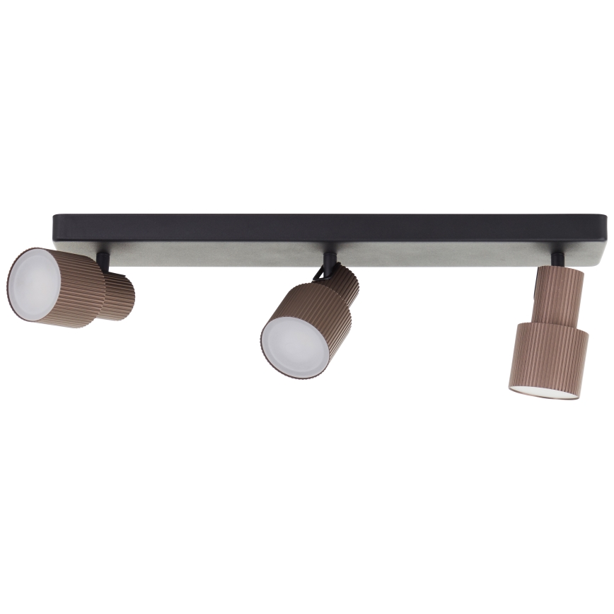 Brilliant - Faretto LED CADIZ 3xGU10/5W/230V bronzo
