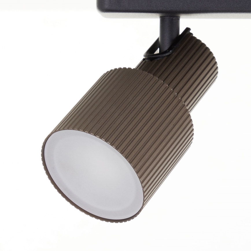 Brilliant - Faretto LED CADIZ 3xGU10/5W/230V bronzo