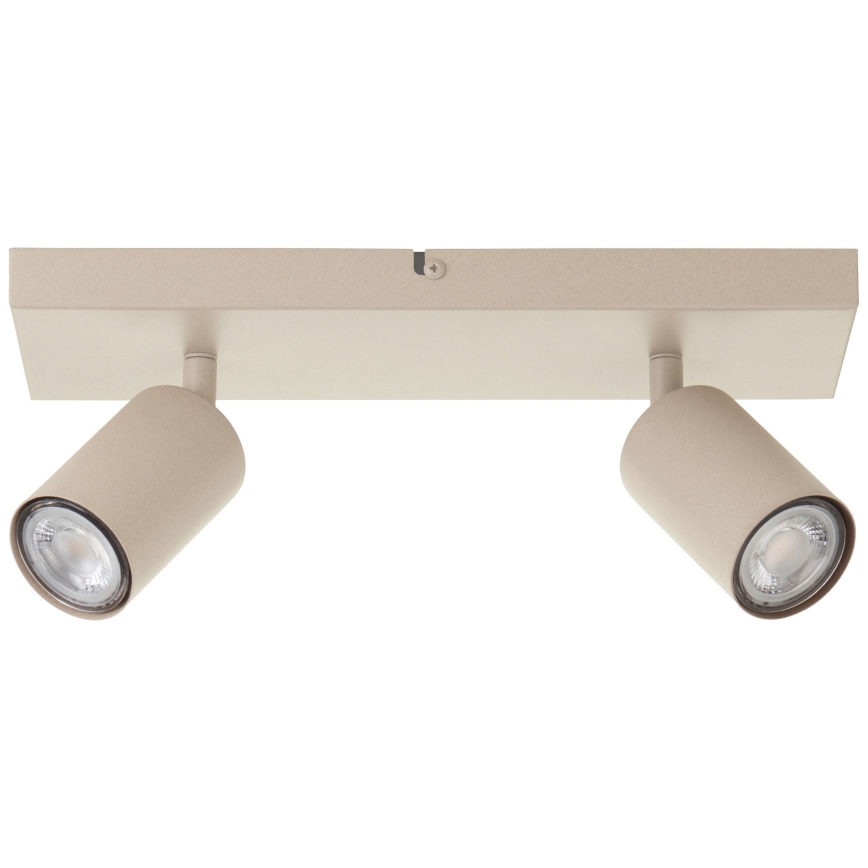 Brilliant - Faretto LED JELLO 2xGU10/5W/230V beige