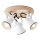 Brilliant - Faretto SEED 3xGU10/5W/230V bianco/beige