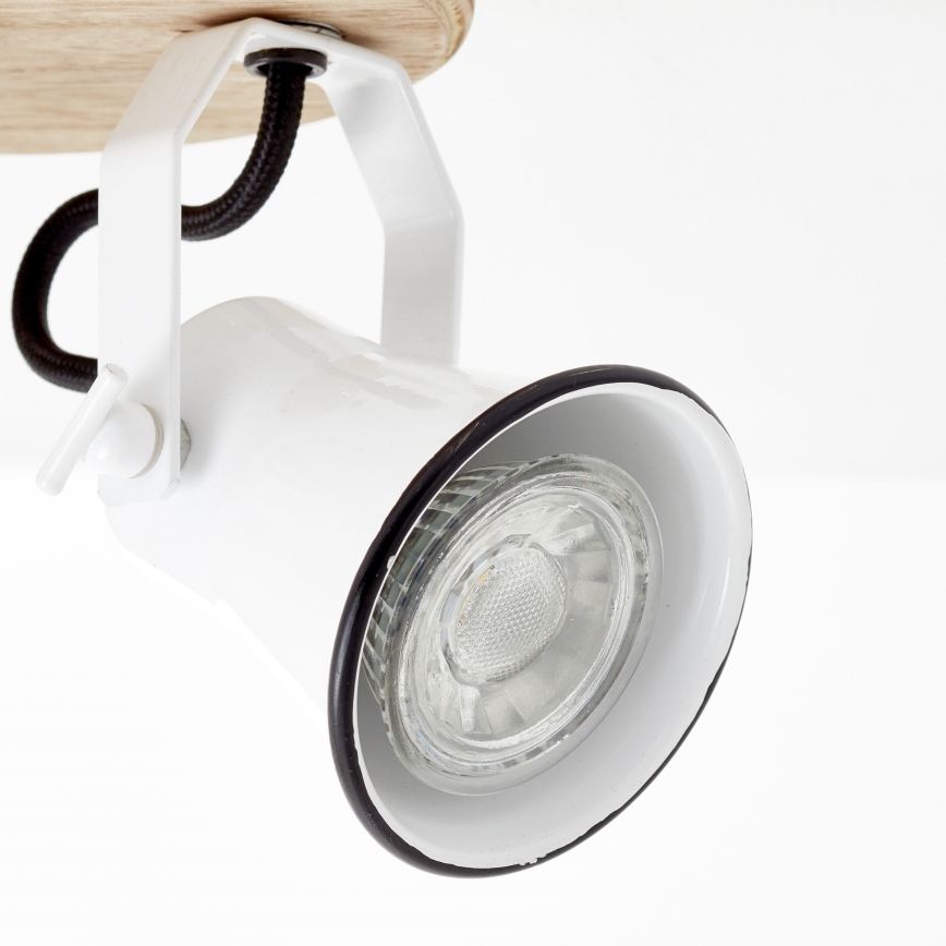 Brilliant - Faretto SEED 3xGU10/5W/230V bianco/beige