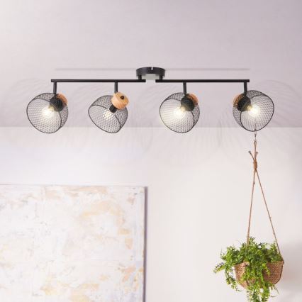 Brilliant - Faretto THUY 4xE14/28W/230V - FSC certificato