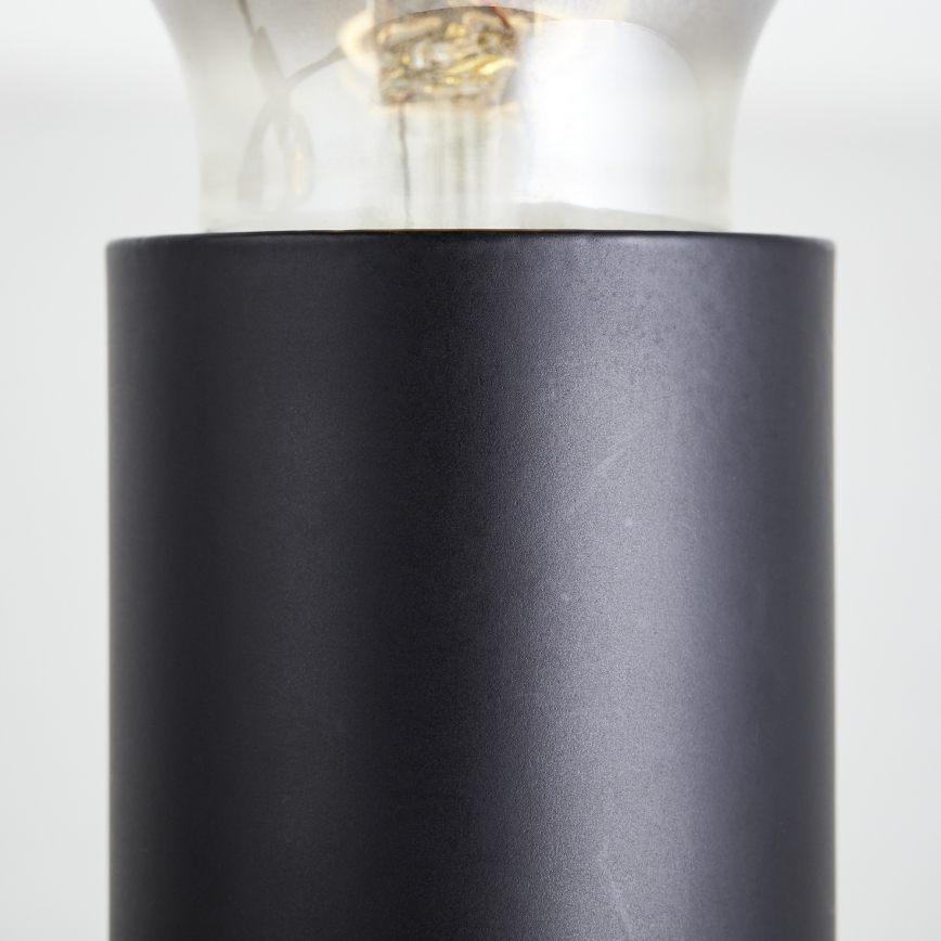 Brilliant - Faretto TIFFANY 4xE27/28W/230V nero
