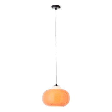 Brilliant - Lampada a sospensione BLOP 1xE27/60W/230V arancione