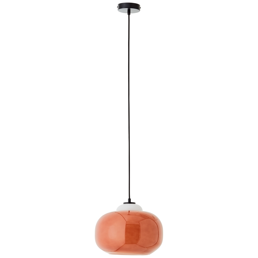 Brilliant - Lampada a sospensione BLOP 1xE27/60W/230V arancione