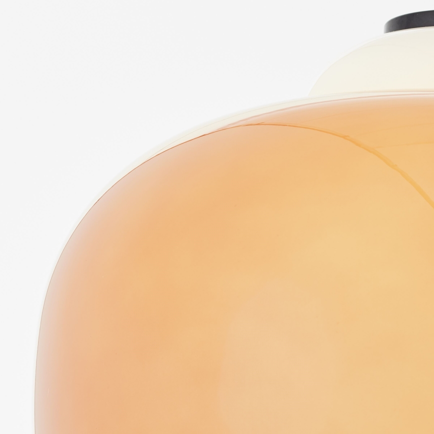 Brilliant - Lampada a sospensione BLOP 1xE27/60W/230V arancione