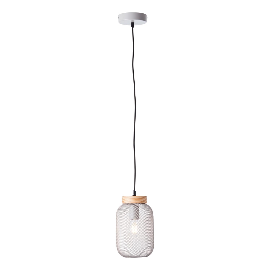 Brilliant - Lampada a sospensione su cavo GIADA 1xE27/40W/230V Ø 16 cm grigio