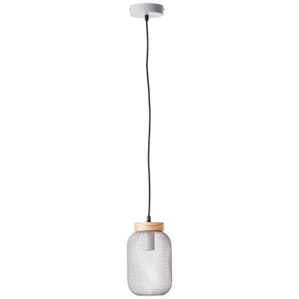 Brilliant - Lampada a sospensione su cavo GIADA 1xE27/40W/230V Ø 16 cm grigio