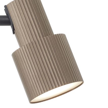 Brilliant - Lampada con piedistallo CADIZ 2xGU10/10W/230V bronzo