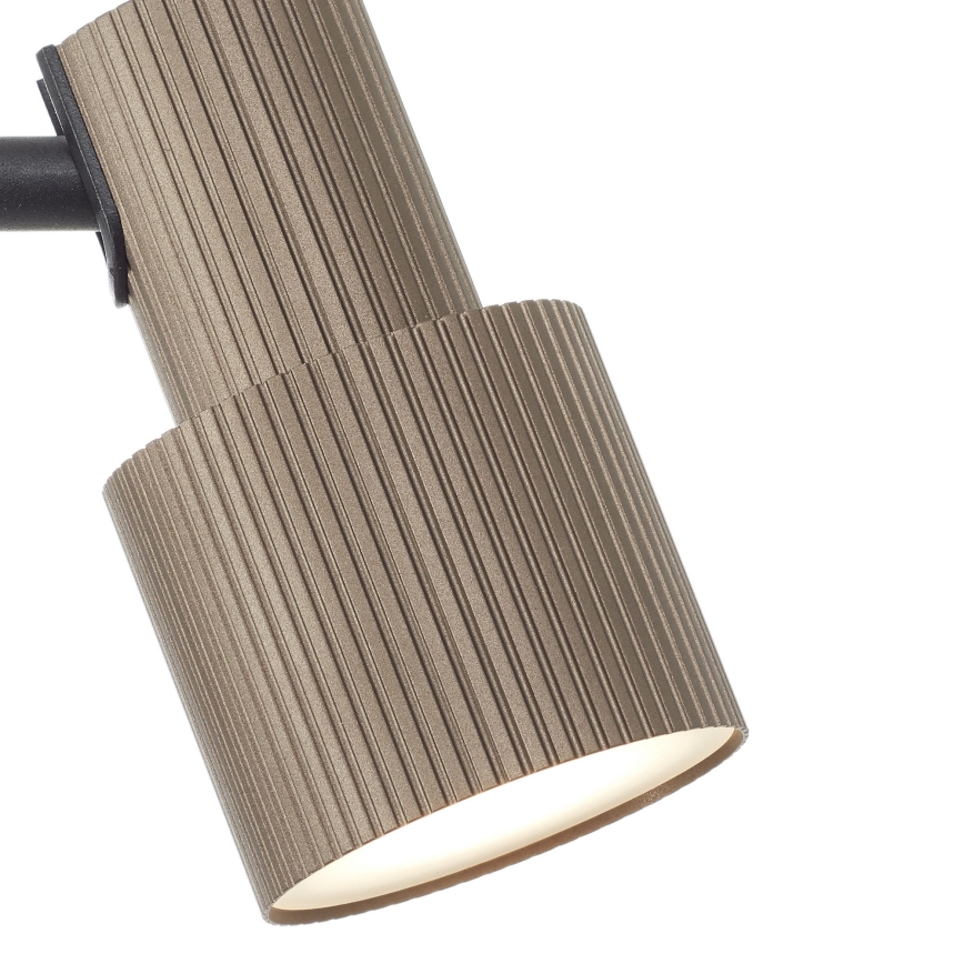 Brilliant - Lampada con piedistallo CADIZ 2xGU10/10W/230V bronzo