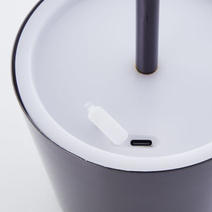 Brilliant - Lampada da esterno dimmerabile a LED con controllo touch XAANA LED/4W/5V 3000/4000/6500K 2600 mAh IP44 nero