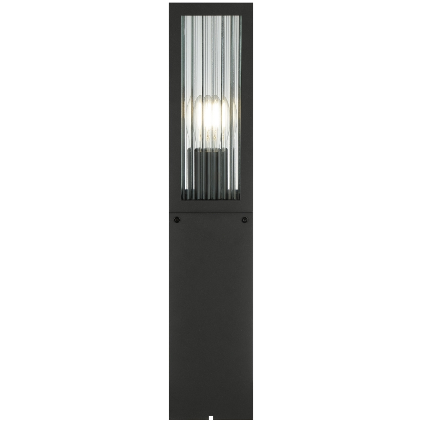 Brilliant - Lampada da esterno GETTA 1xE27/20W/230V 50 cm IP44 nero