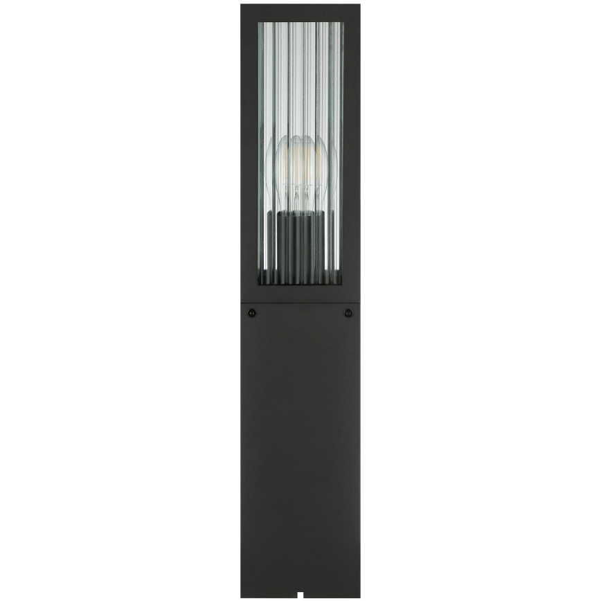 Brilliant - Lampada da esterno GETTA 1xE27/20W/230V 50 cm IP44 nero