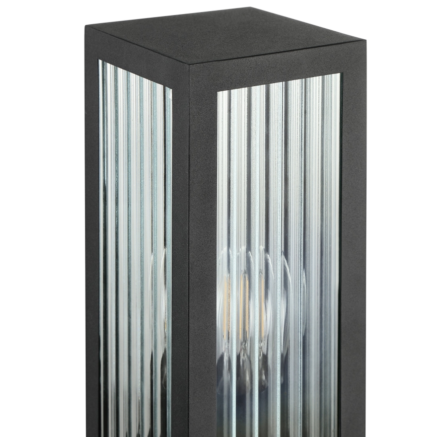 Brilliant - Lampada da esterno GETTA 1xE27/20W/230V 50 cm IP44 nero