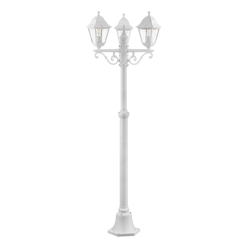 Brilliant - Lampada da esterno NISSIE 3xE27/60W/230V IP44 Bianca