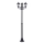 Brilliant - Lampada da esterno NISSIE 3xE27/60W/230V IP44 Nero
