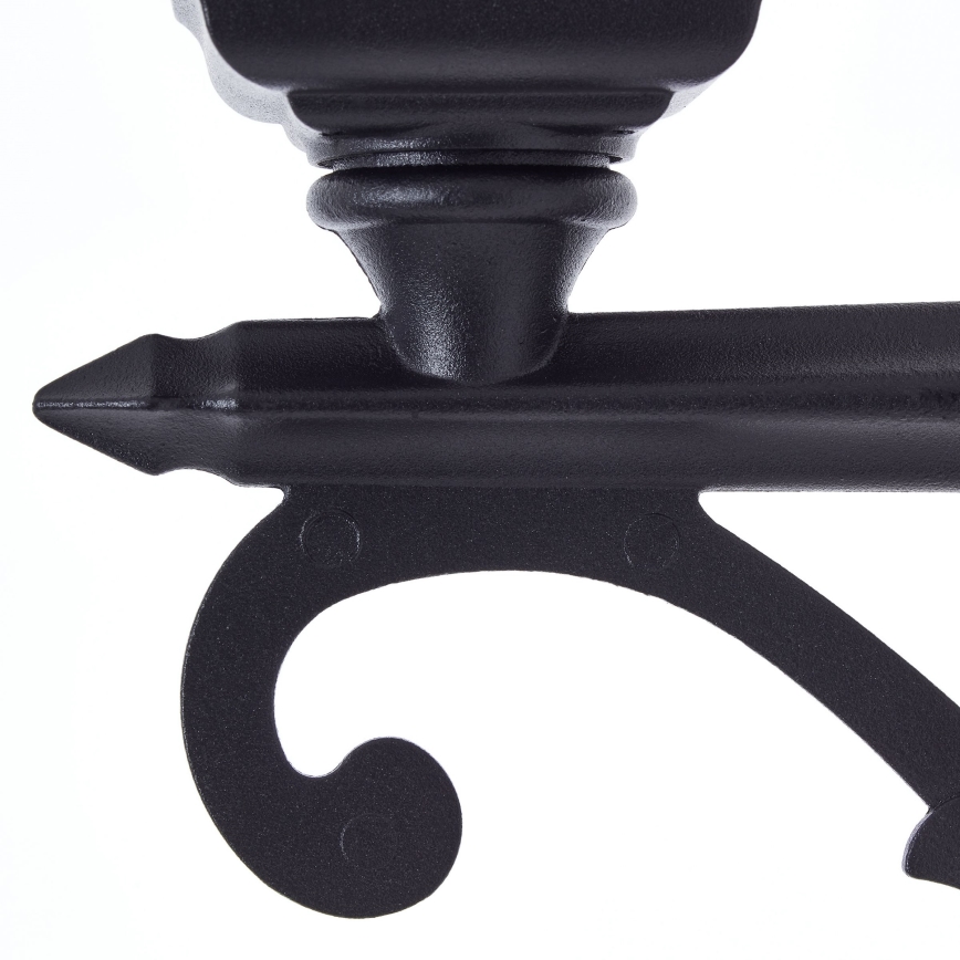 Brilliant - Lampada da esterno NISSIE 3xE27/60W/230V IP44 Nero