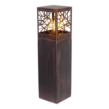 Brilliant - Lampada da esterno WHITNEY 1xE27/52W/230V IP44 patina/rame