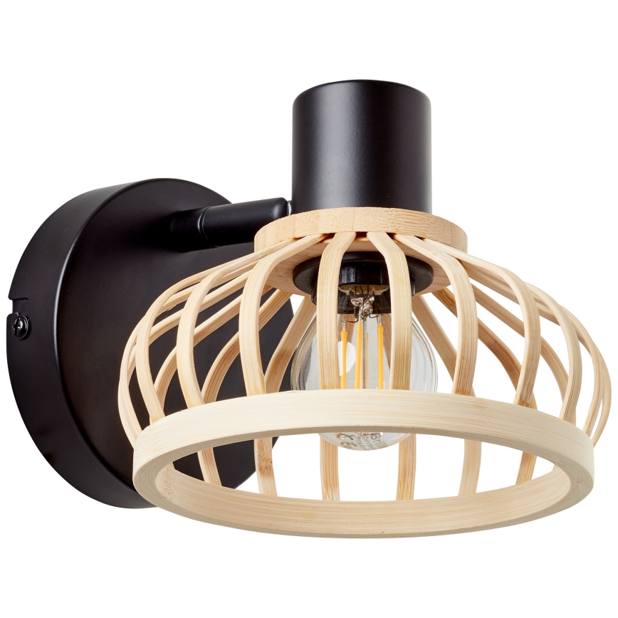 Brilliant - Lampada da parete NORAH 1xE14/28W/230V bambù