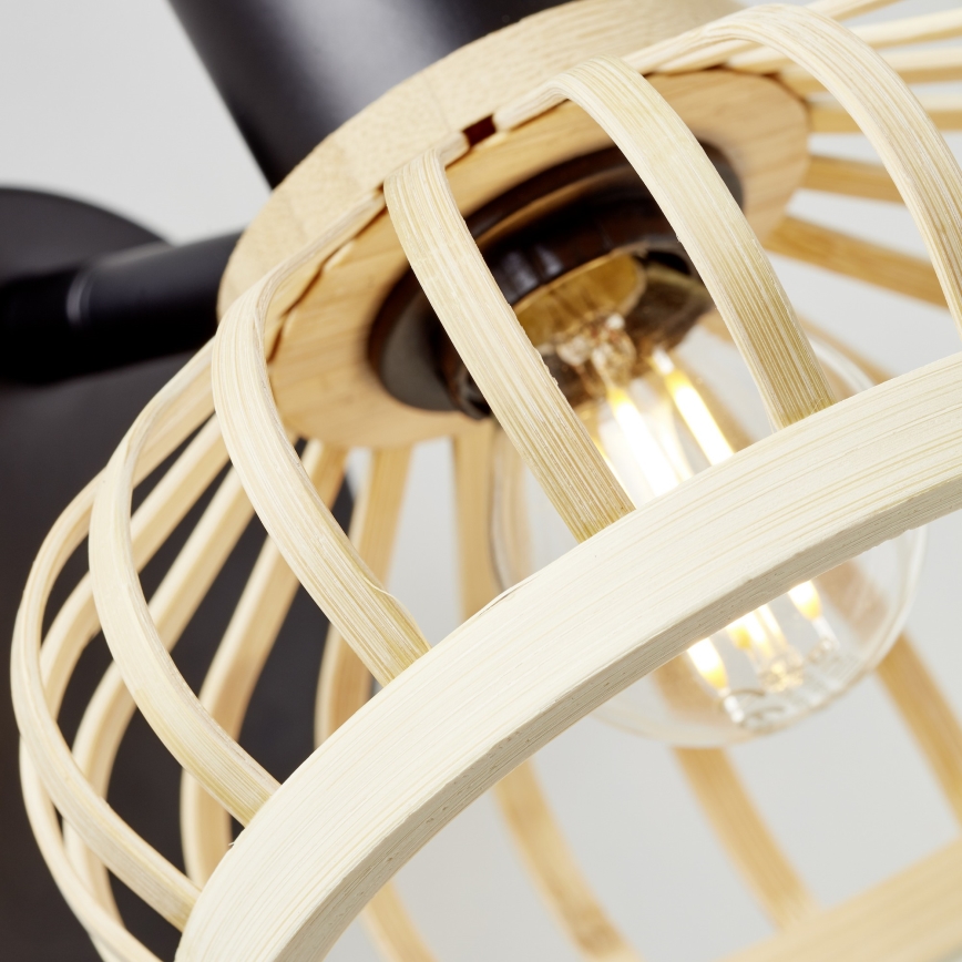 Brilliant - Lampada da parete NORAH 1xE14/28W/230V bambù