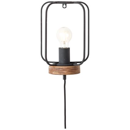 Brilliant - Lampada da parete TOSH 1xE27/52W/230V pioppo