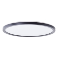 Brilliant - Lampada da soffitto a LED MILTON LED/18W/230V Ø 29,3 cm nera