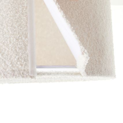 Brilliant - Lampada da soffitto TEDDY 2xE27/20W/230V Ø 35 cm crema
